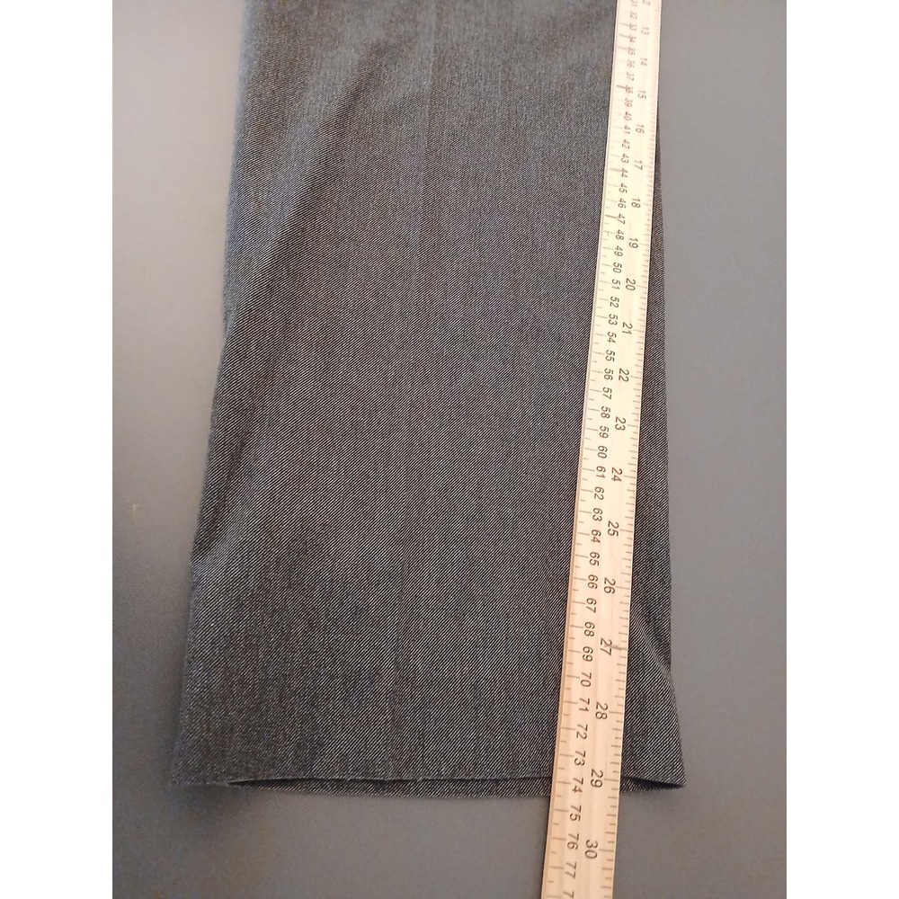 Lauren Ralph Lauren Mens Charcoal Gray Dress Pants 36W x 30L Flat Front Stretch - Picture 6 of 11